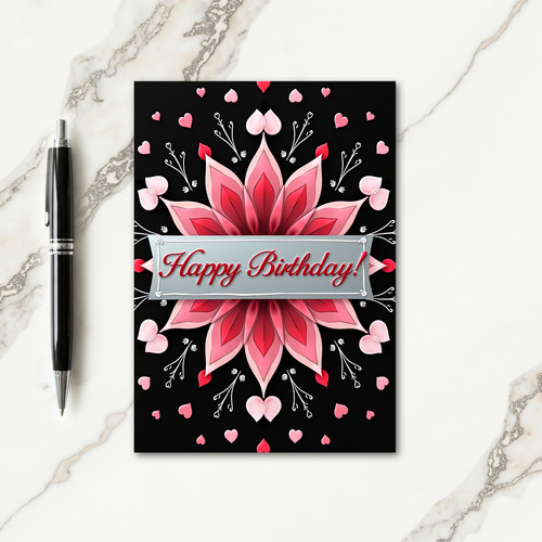Joyful Starburst Bloom Card