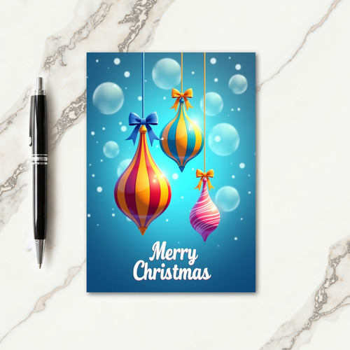 Joyful Striped Card