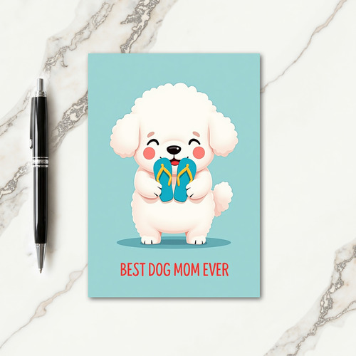 Joyful Summer Shoes Mother Card