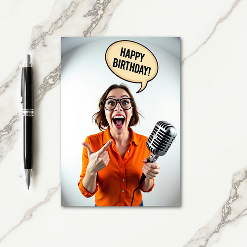 Joyful Surprise Birthday Card