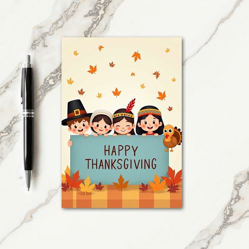 Joyful Thanksgiving Friends Card thumbnail
