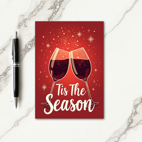 Joyful Toast Christmas Card