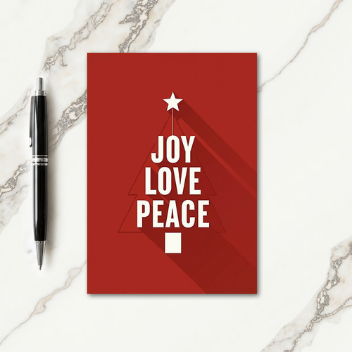 Joyful Tree Card