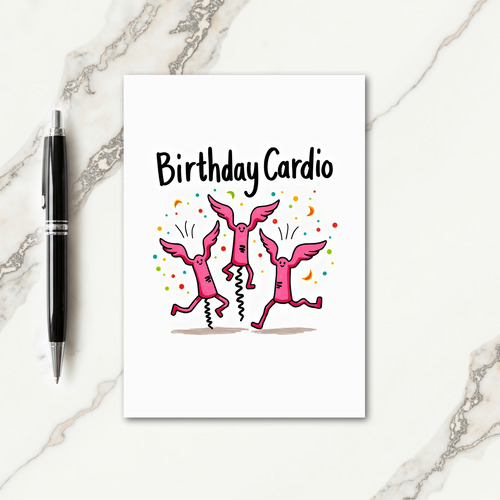 Joyful Trio Birthday Card