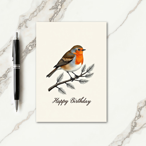 Joyful Vibrant Bird Card