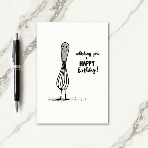 Joyful Whisk Birthday Card