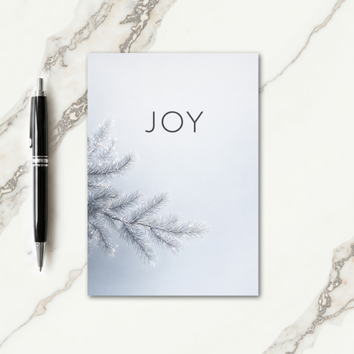 Joyful Winter Branch Card