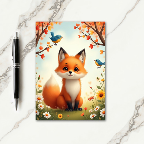 Joyful Woodland Birthday Card