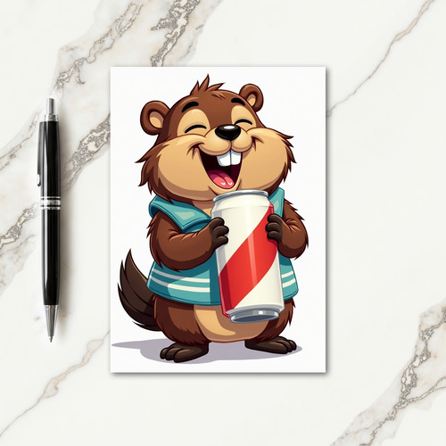 Joyful Woodland Fathers Day Card