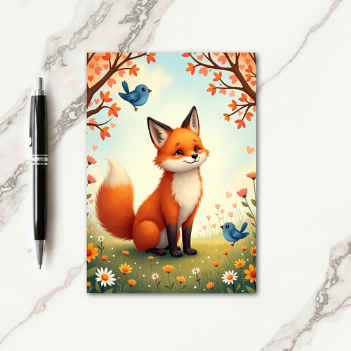 Joyful Woodland Friend Card