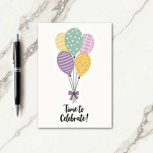 Joyous Balloon Card