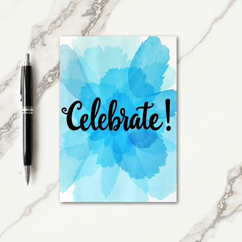 Joyous Birthday Script Card