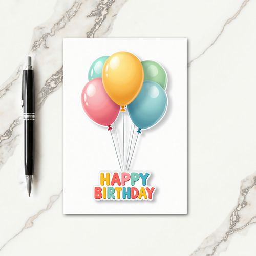 Joyous Celebration Birthday Card