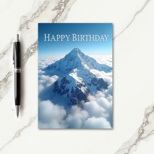 Joyous Mountain Peak Card