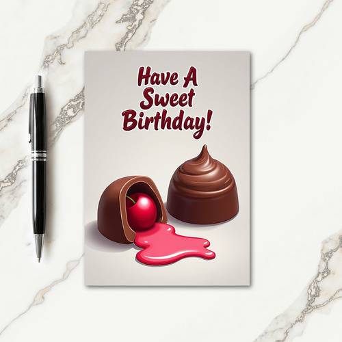 Joyous Treat Birthday Card