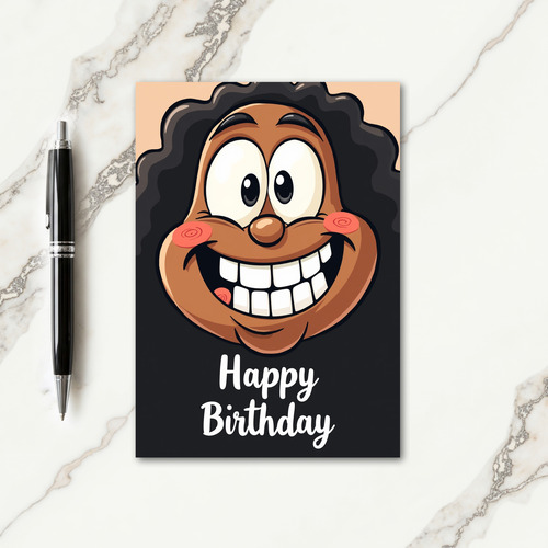 Jubilant Character Birthday Card