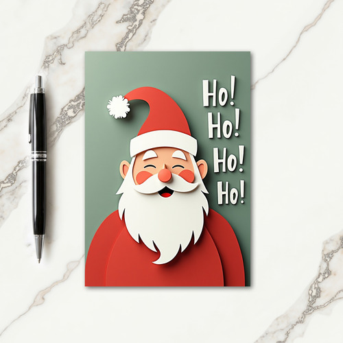 Jubilant Paper Cut Card