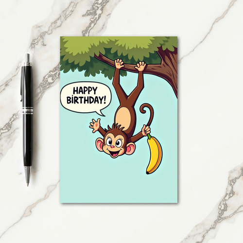 Jungle Birthday Fun Card