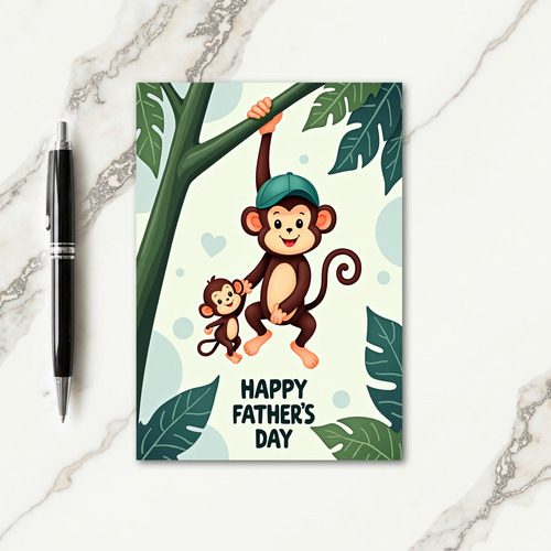 Jungle Sweet Fathers Day Card