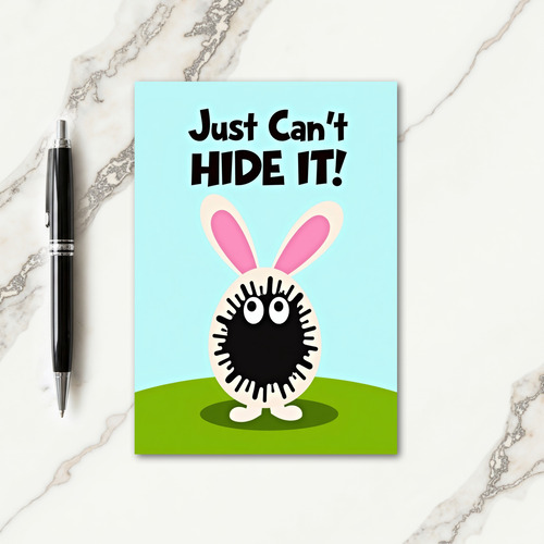 Just Cant Hide It Emotion Card