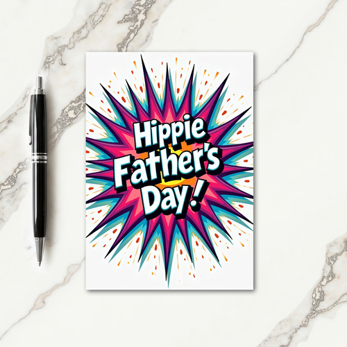 Kaleidoscope Fathers Day Card