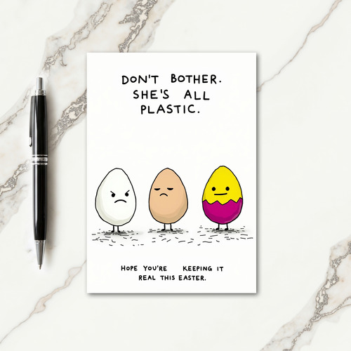Keeping It Real Easter Card