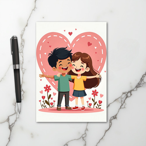 Kids Love Hug Card