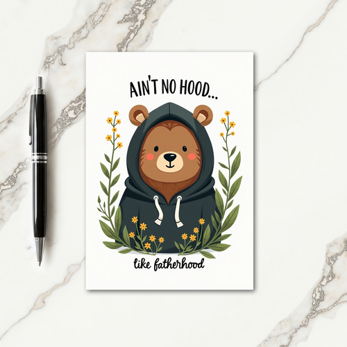Kind Fathers Day Art Creation Card