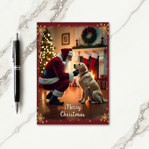 Kind Figure Pet Card