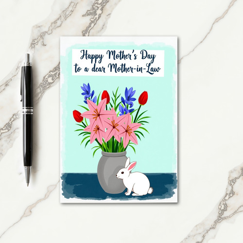 Kind Mothers Day Flower Card