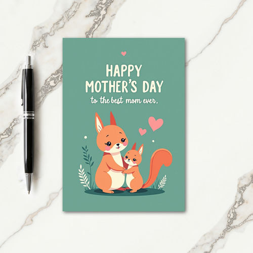 Kind Mothers Day Forest Card