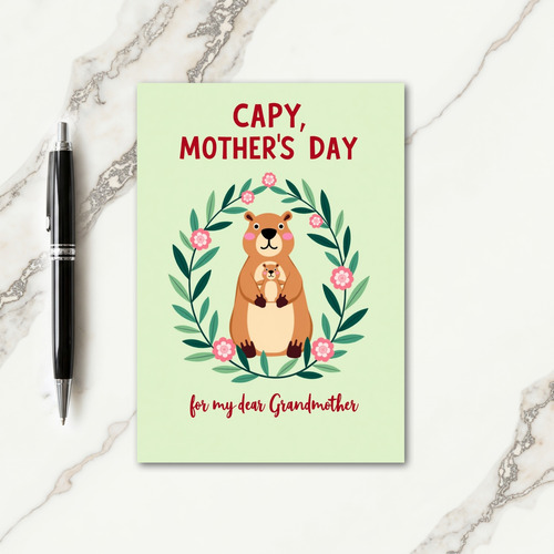 Kind Rodent Mothers Day Card