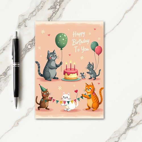 Kitty Party Celebration Card