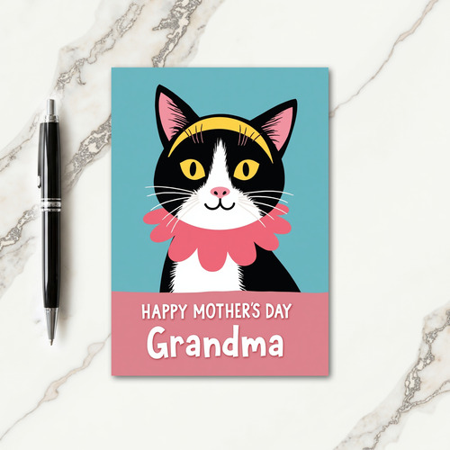 Kitty Sweet Mothers Day Card