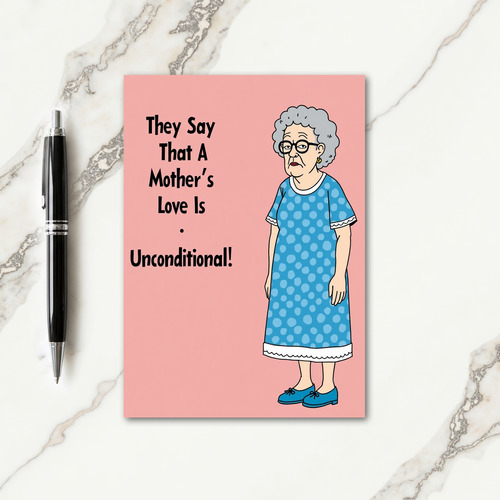 Knowing Mothers Day Card