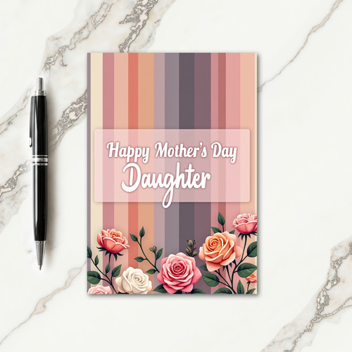 Kraft Paper Happy Day Card