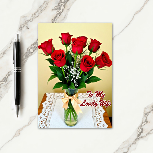 Lace And Roses Mothers Day Card