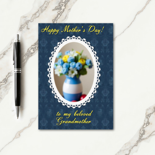 Lace Frame Mothers Day Card
