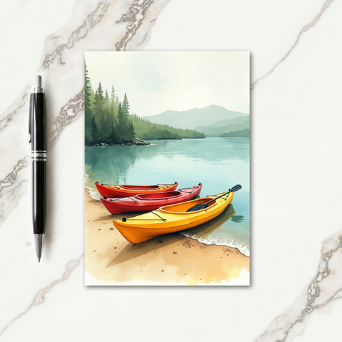 Lakeside Fathers Day Scene Card