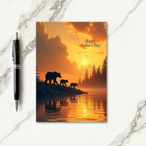 Lakeside Fathers Day Shapes Card