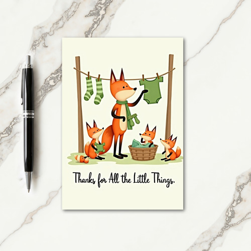 Laundry Day Mothers Day Card