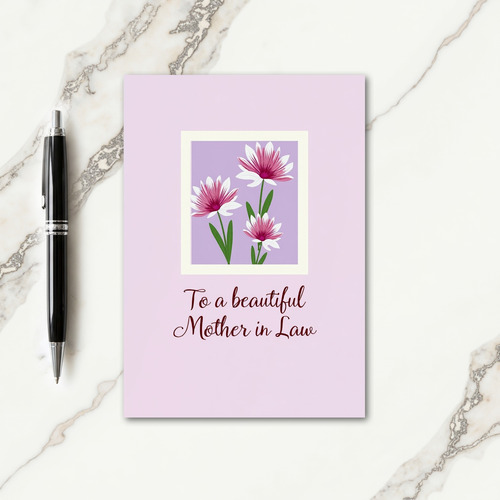 Lavender Botanical Mothers Day Card