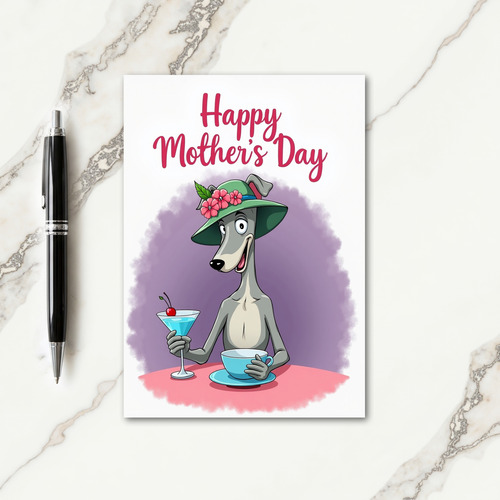 Lavender Hues Happy Mothers Day Card