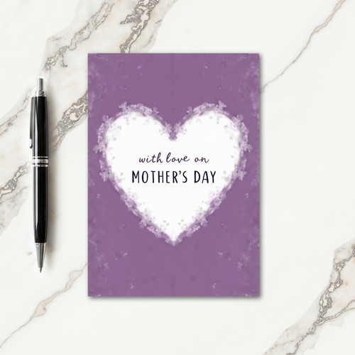 Lavender Hues Mothers Day Card