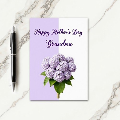 Lavender Mom Mothers Day Card