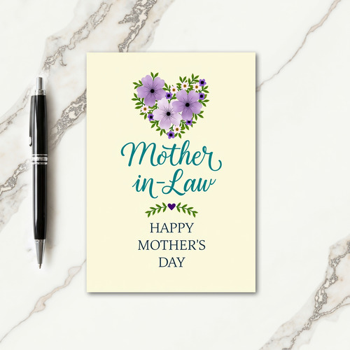 Lavender Mothers Day Image Card