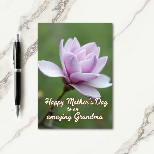 Lavender Pink Mothers Day Card