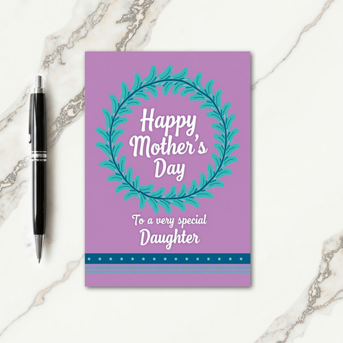 Lavender Sweet Mothers Day Card