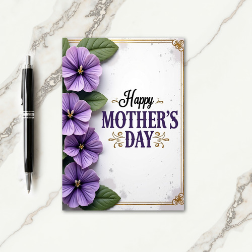 Lavish Mothers Day Floral Card