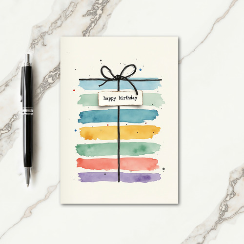 Layered Birthday Card